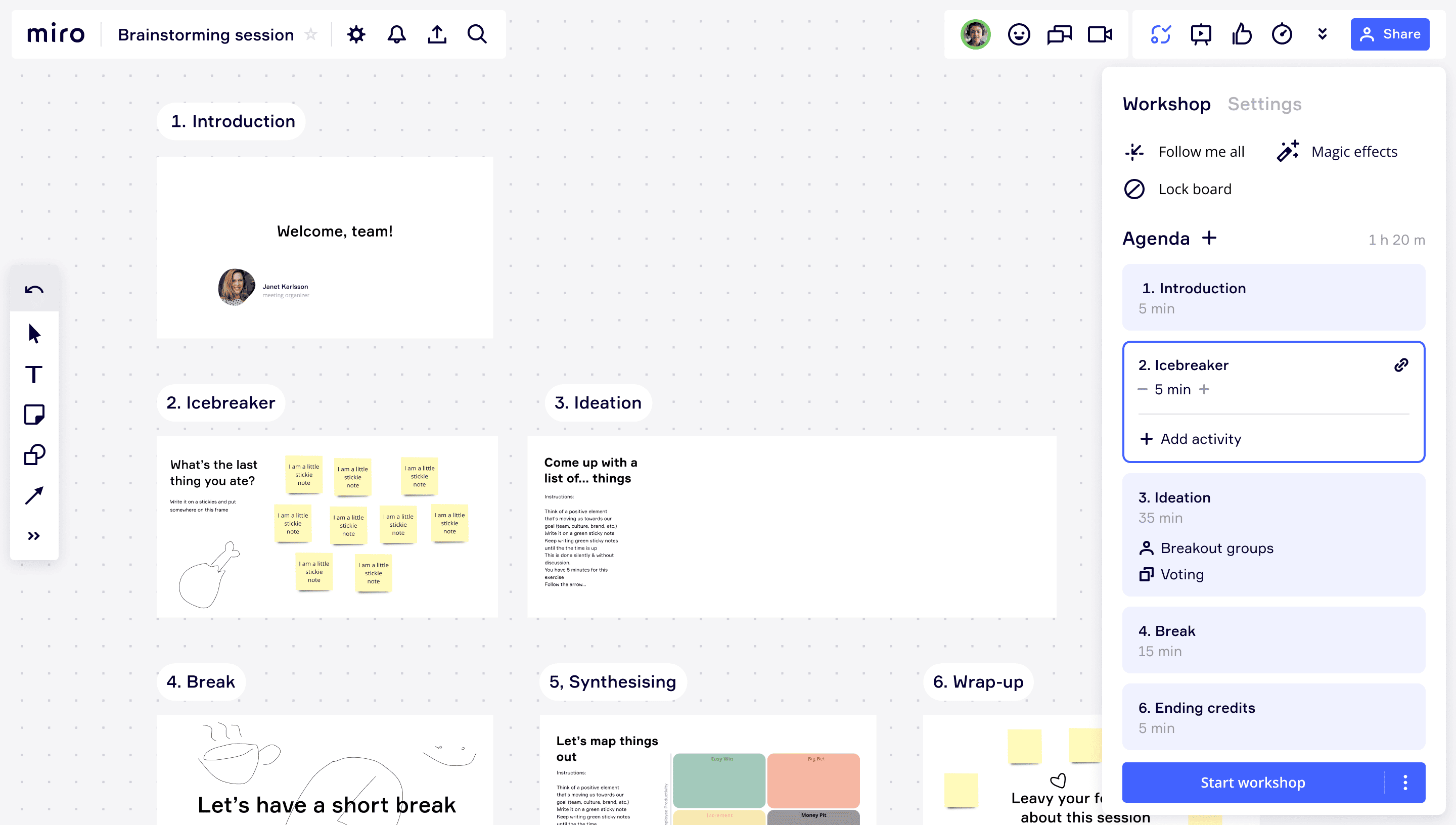 Miro Smart Meetings